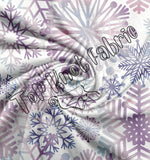 Purple Snowflakes Dbp